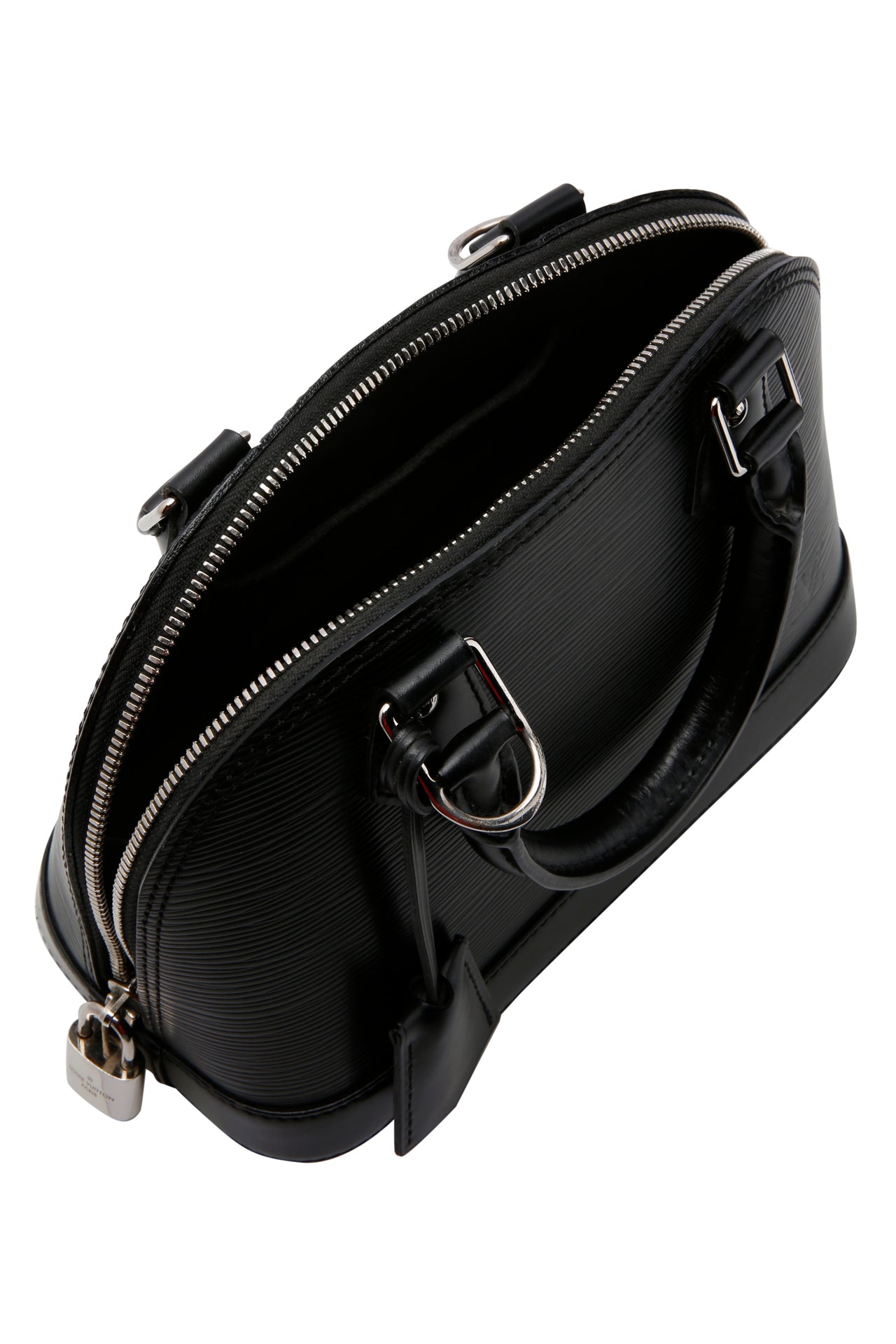 Louis Vuitton Epi Leather Alma BB Bag Black