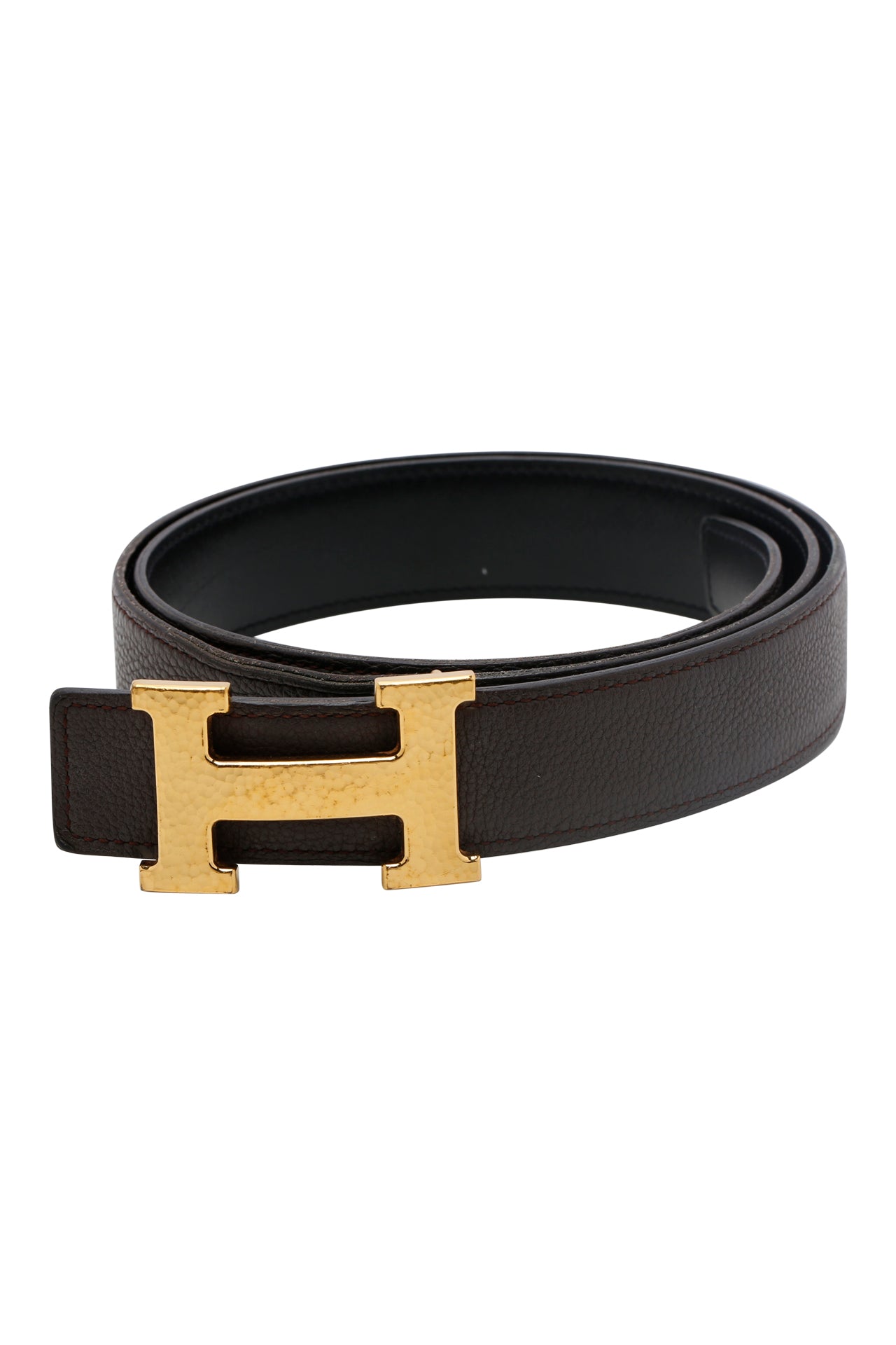 Hermès H Belt Buckle & Leather Strap 85 cm