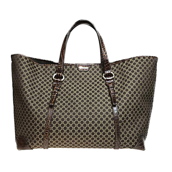 Buy & Consign Authentic Celine Brown Macadam Tote Bag at The Plush Posh