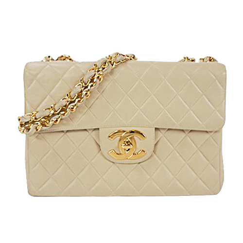 Buy & Consign Authentic Chanel Big Matelasse Chain Shoulder Bag at The Plush Posh