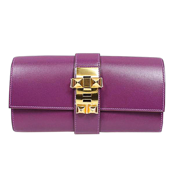 Buy & Consign Authentic Hermes Medor 23 Tosca Clutch at The Plush Posh