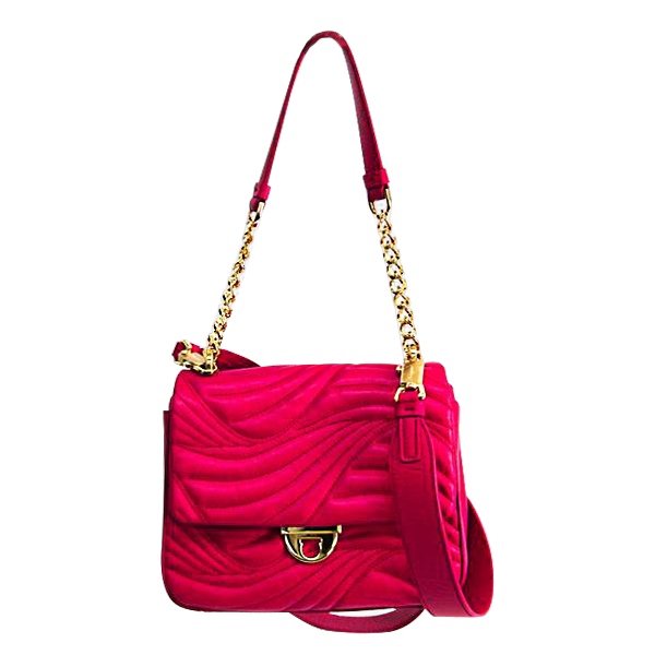 Buy & Consign Authentic Salvatore Ferragamo Pink Leather Shoulder Bag at The Plush Posh