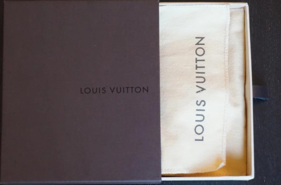 Louis Vuitton Taurillon City Steamer Luggage Tag Purple