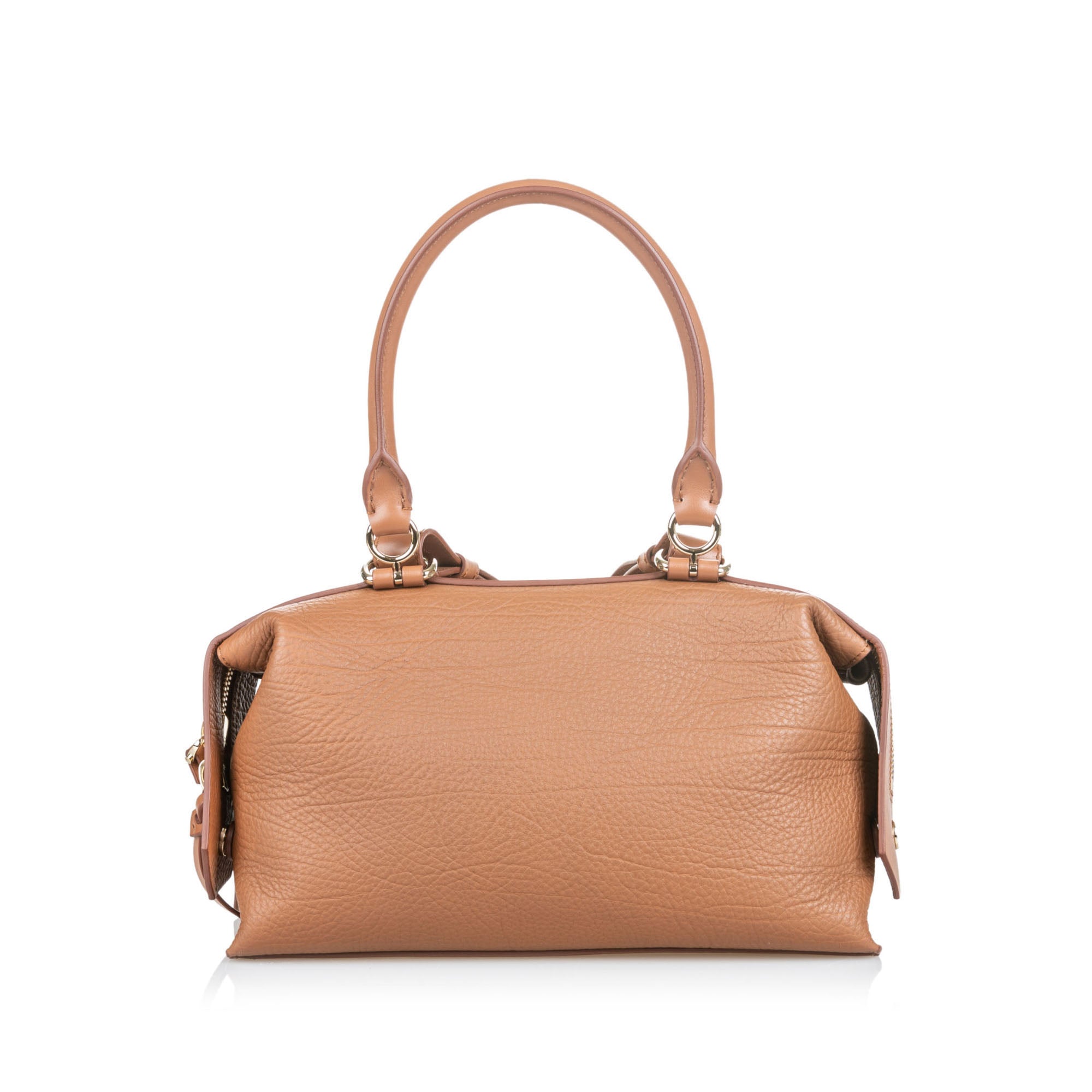 Buy & Consign Authentic Givenchy	Leather Sway Small Satchel at The Plush Posh