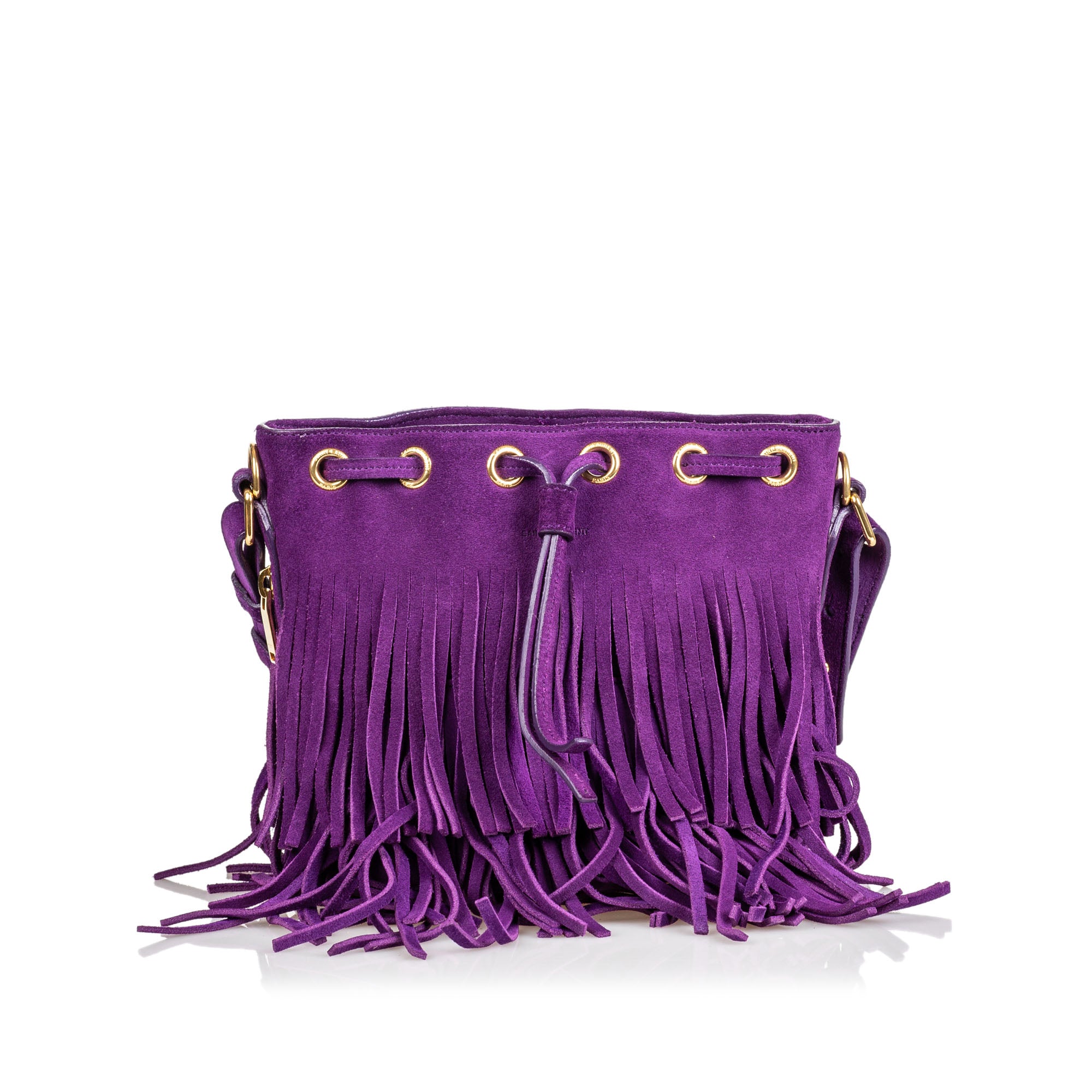 Buy & Consign Authentic YSL Suede Emmanuelle at The Plush Posh