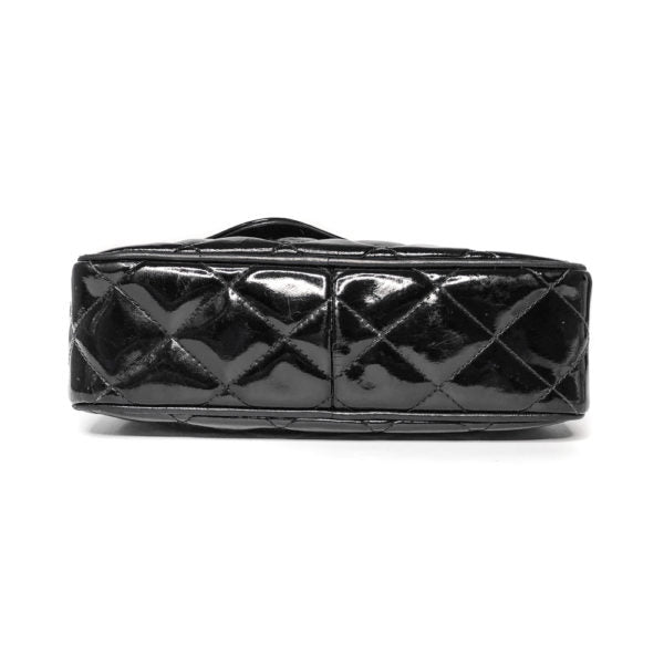 Chanel Black Patent Leather Camera Bag 13 Series