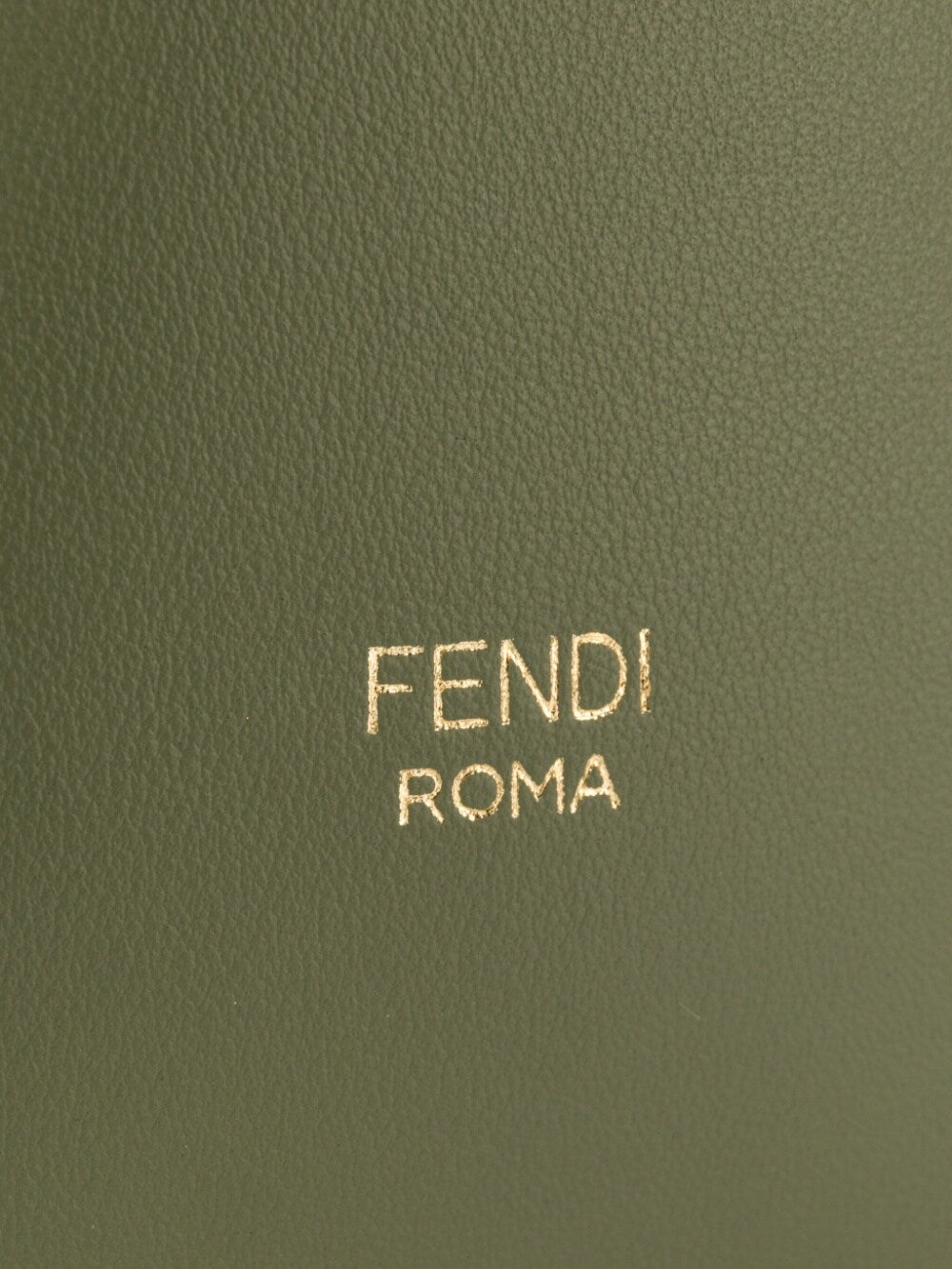 Fendi Mon Tresor Green Leather Mini Bag