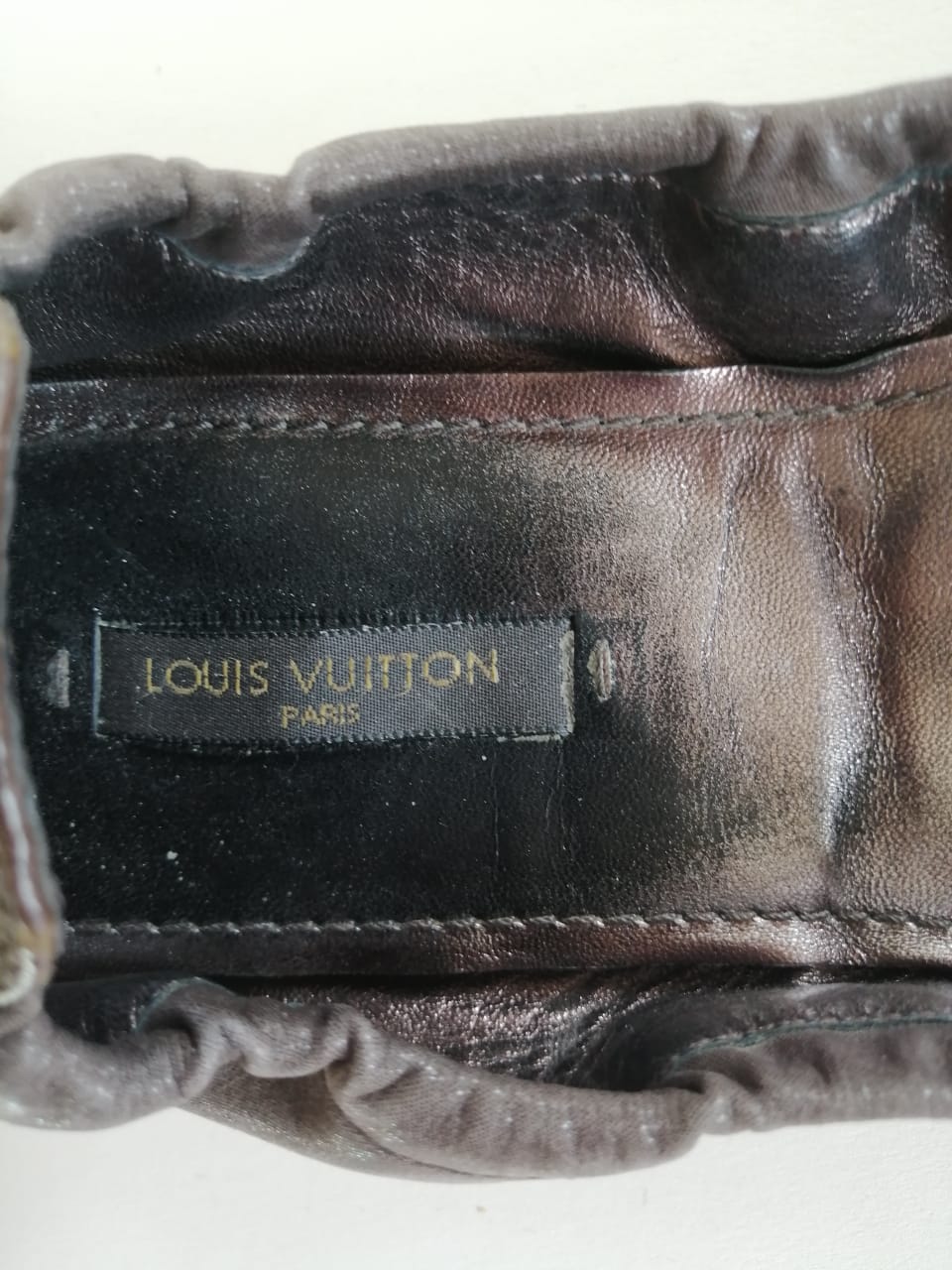 Louis Vuitton Monogram Ballet Flats Brown