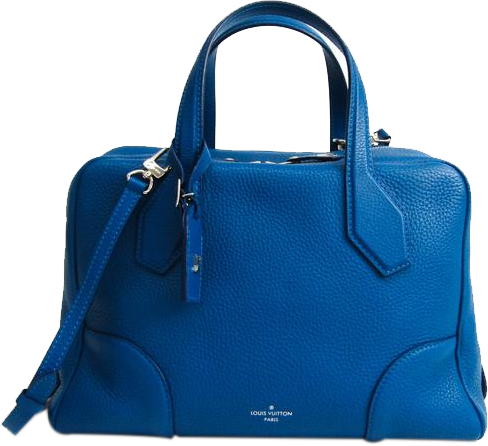 Buy & Consign Authentic Louis Vuitton Dora MM Electric Blue at The Plush Posh