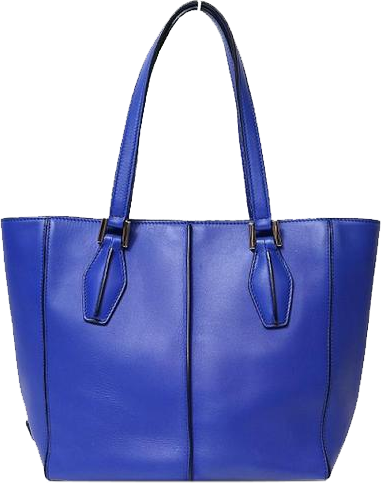 Buy & Consign Authentic Tods Blue Tote Bag at The Plush Posh