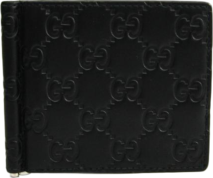 Buy & Consign Authentic Gucci Black Guccissima Leather Bifold Wallet at The Plush Posh