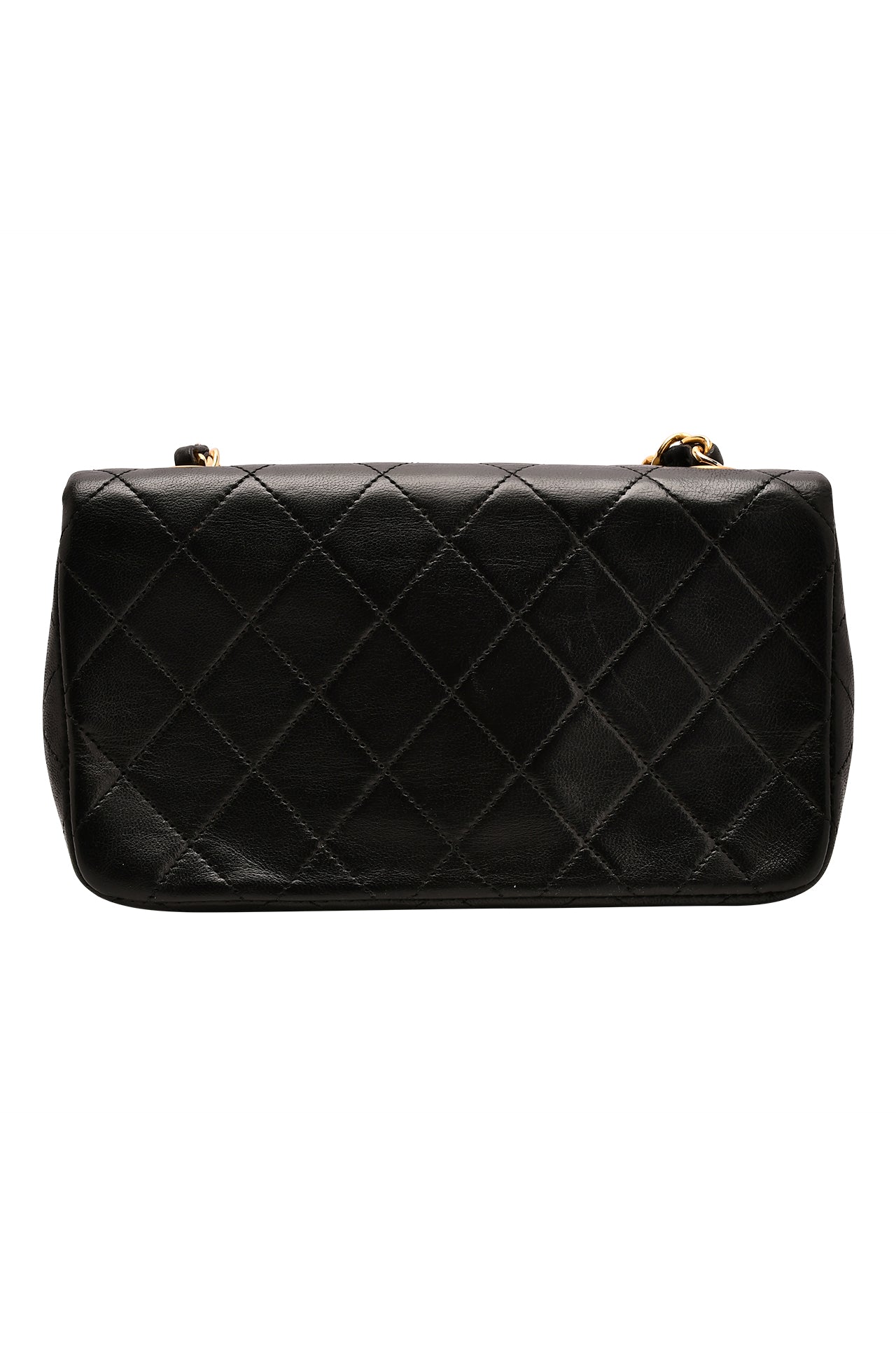 Chanel Black Leather Shoulder Flap Bag