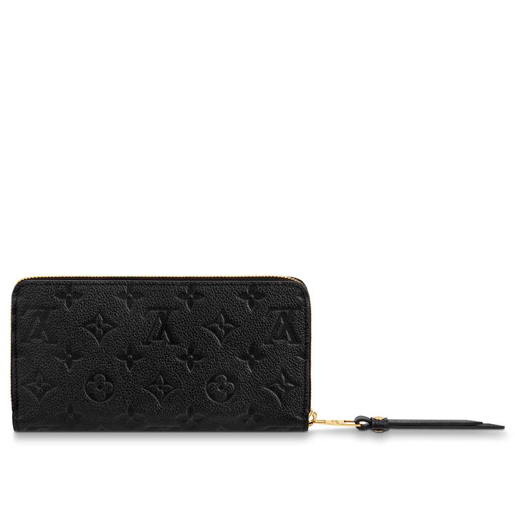 Louis Vuitton Monogram Empreinte Zippy Wallet 2020 Cruise, Black