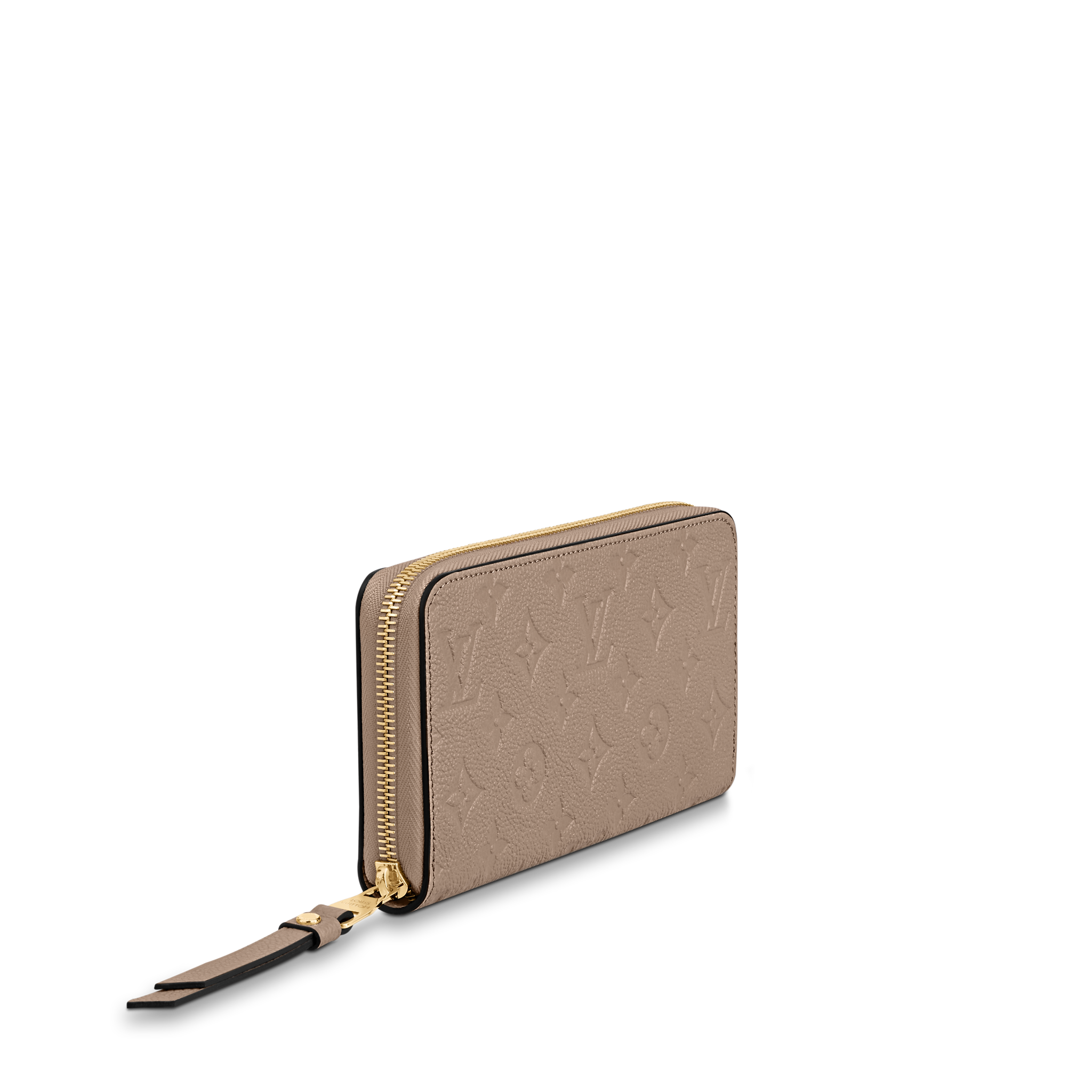 Louis Vuitton Monogram Empreinte Zippy Wallet Tourterelle