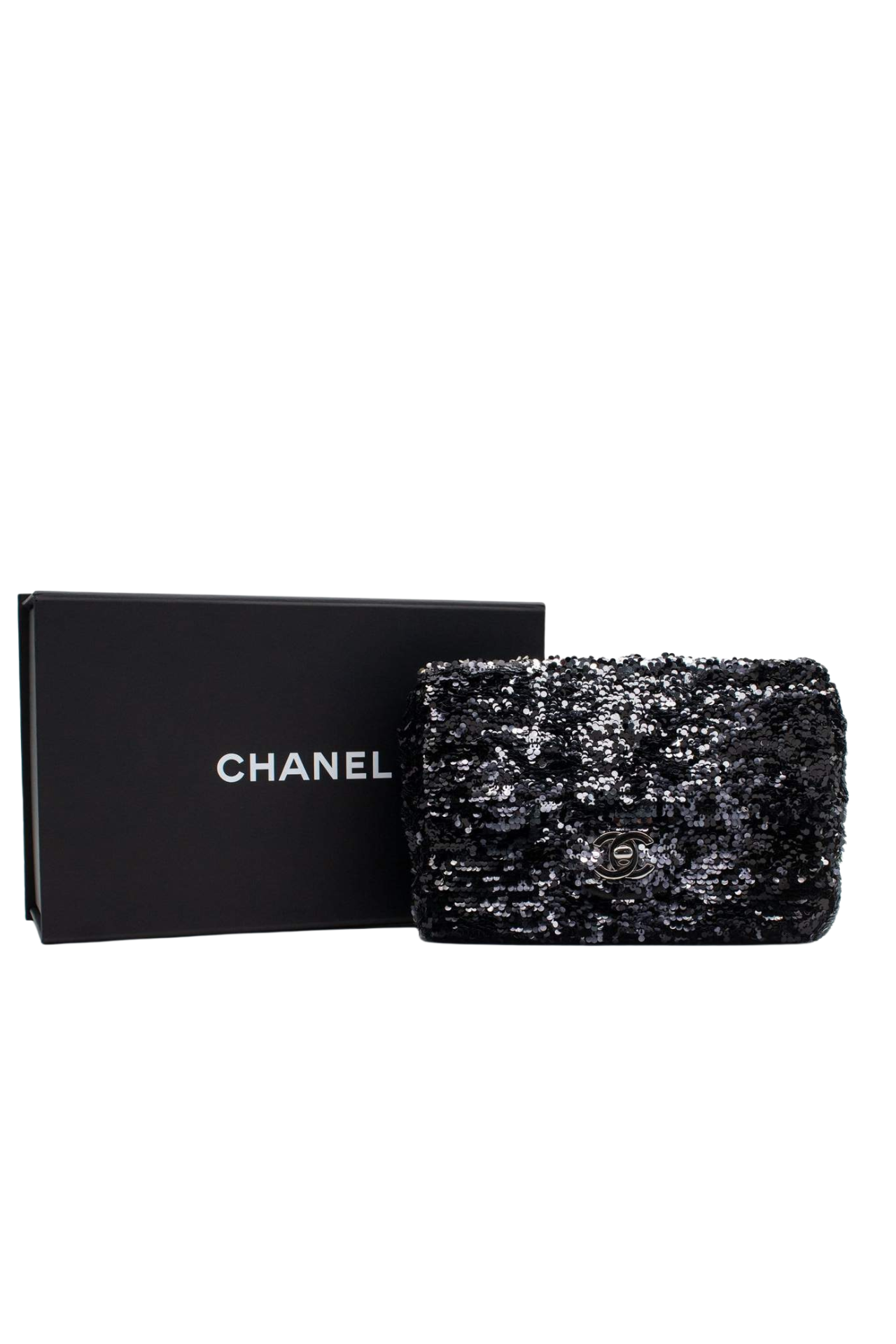 Chanel Sequin Classic Small Flap