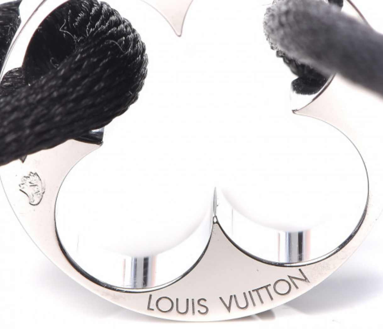 Louis Vuitton 18k Empreinte Lace Bracelet White Gold