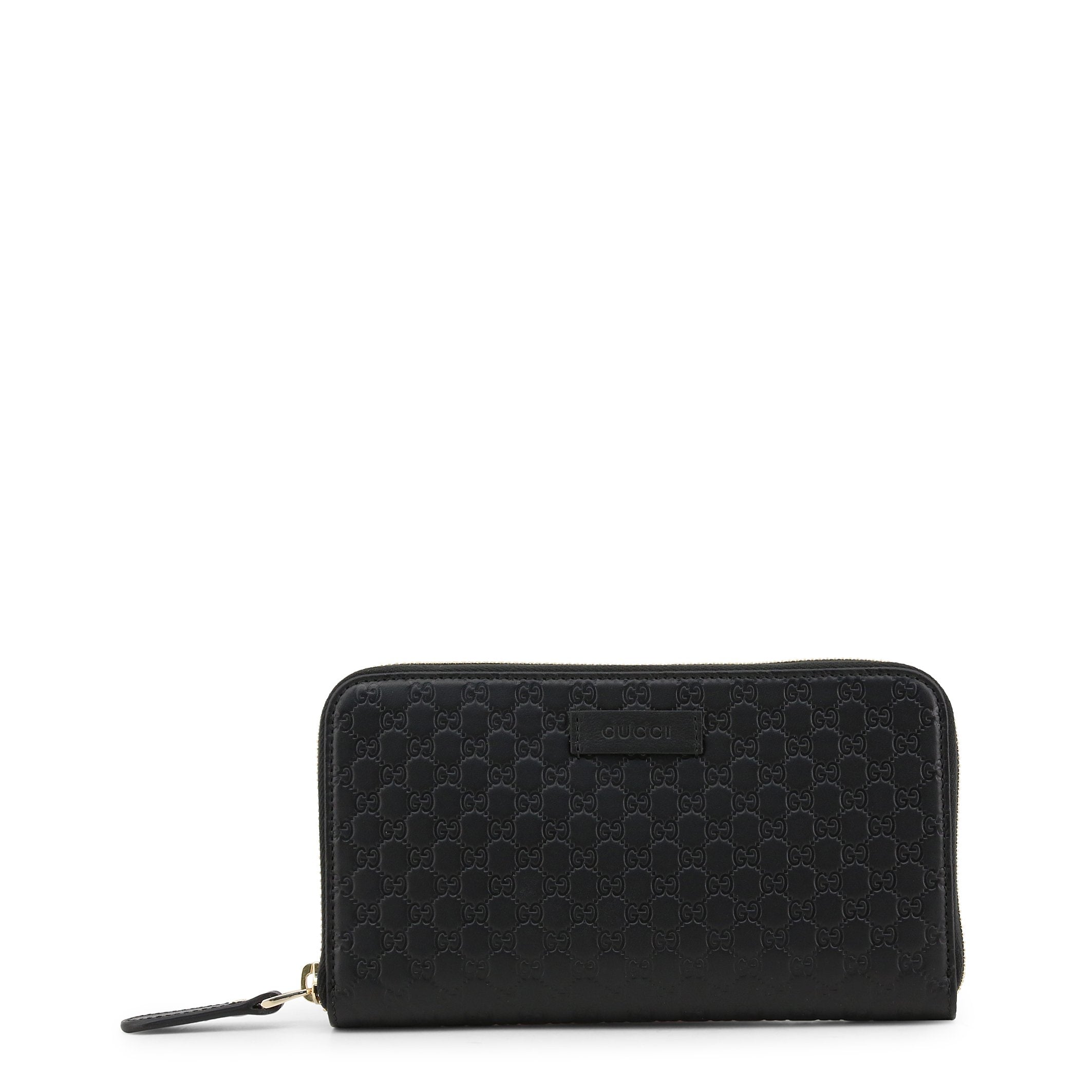 Buy & Consign Authentic Gucci Microguccissima Zip Around Wallet Black at The Plush Posh