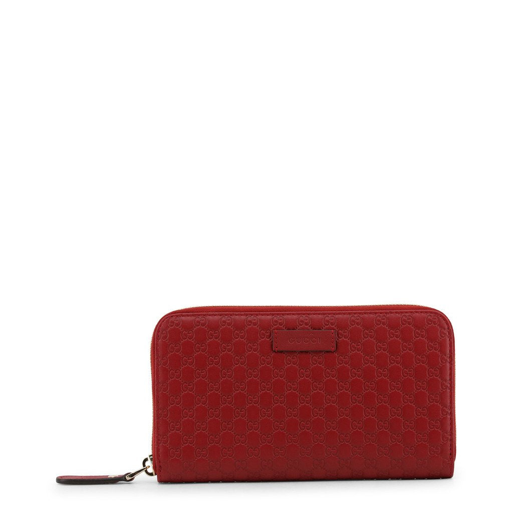 Buy & Consign Authentic Gucci Microguccissima Zip Around Wallet Red at The Plush Posh